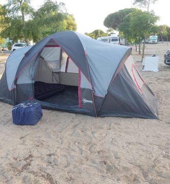 Tienda de Campaña Tipo Túnel