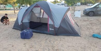 Tienda de Campaña Tipo Túnel